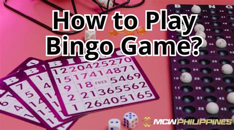 bingo game in the philippines|How to play the Bingo game in the Philippines.